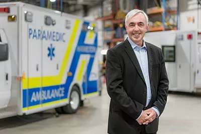 Alain Brunelle, président-directeur général, Demers Ambulances