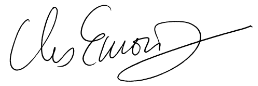 Image de la signature de Charles Emond.