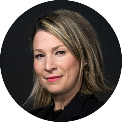 Photo de Vicky Scalia, co-présidente et co-PDG, L’intervalle