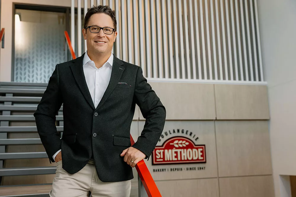 Carl Pouliot, Executive Vice-President and General Manager, St-Méthode Bakery