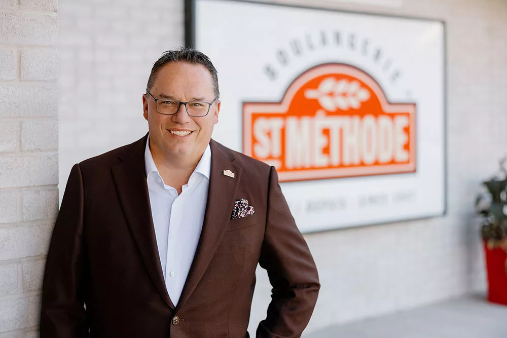 Daniel Lacoste, Vice-President of Sales, Marketing and Distribution, St-Méthode Bakery